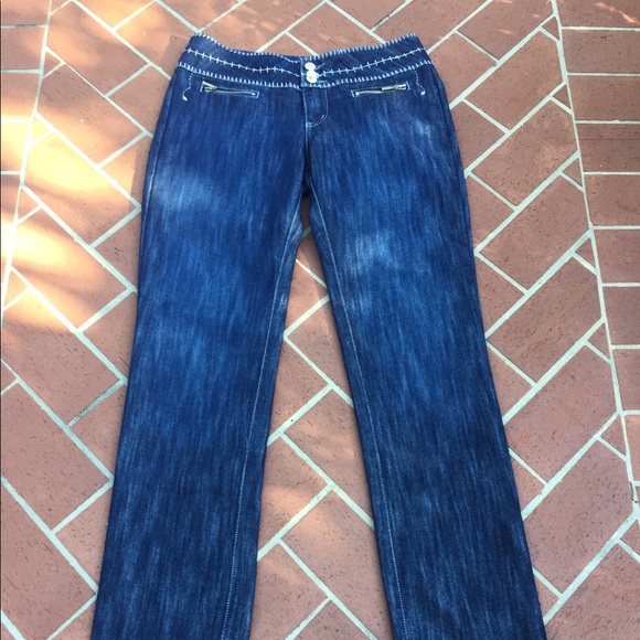 Fancy RIFLE JEANS with silver stitching - Picture 3 of 7